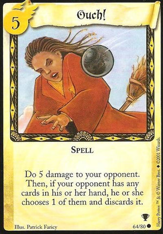 Harry Potter TCG | Ouch! - Quidditch Cup #64/80 | The Nerd Merchant