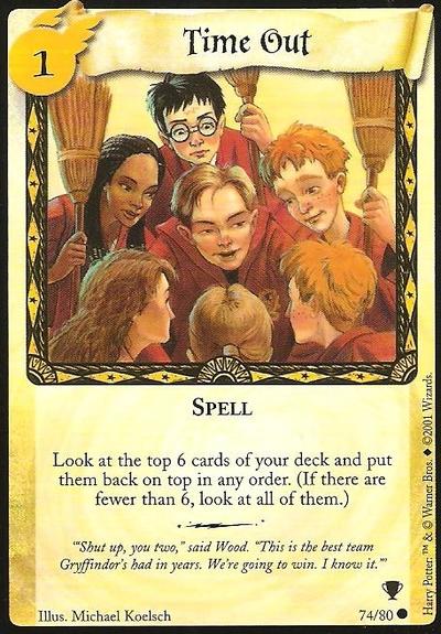 Harry Potter TCG | Time Out - Quidditch Cup #74/80 | The Nerd Merchant