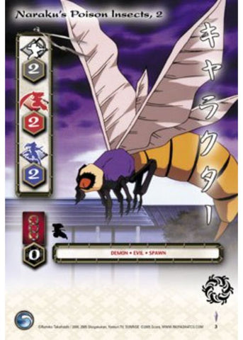 InuYasha TCG | Naraku's Poison Insects, 2 - Jaki #3 | The Nerd Merchant