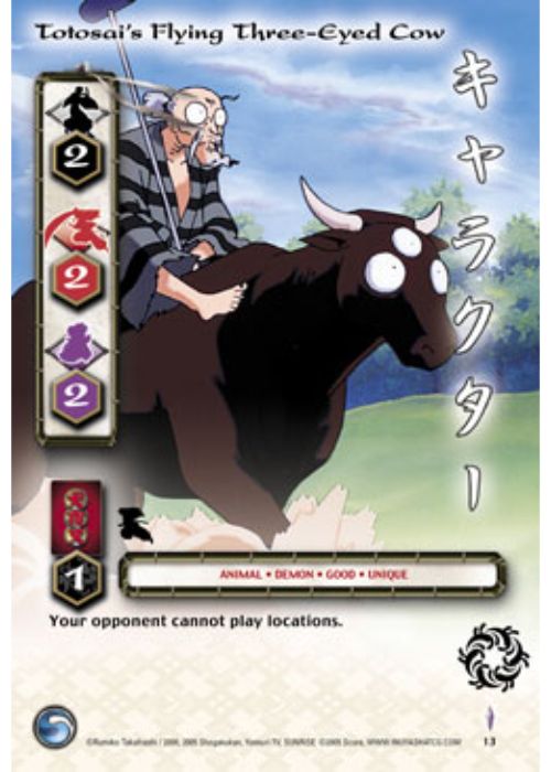 InuYasha TCG | Totosai's Flying Three-Eyed Cow - Jaki #13 | The Nerd Merchant