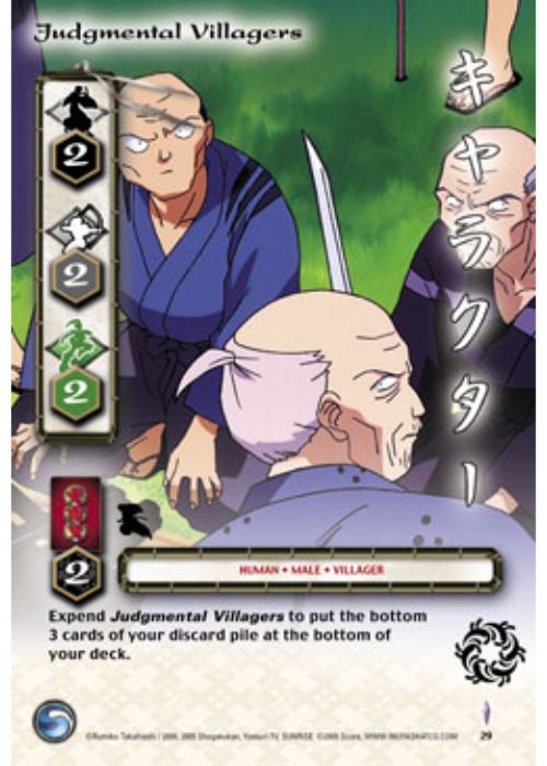 InuYasha TCG | Judgemental Villagers - Jaki #29 | The Nerd Merchant