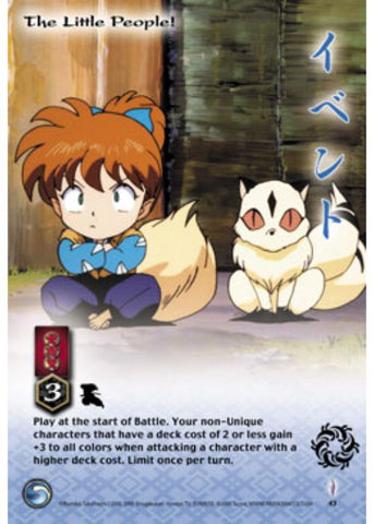 InuYasha TCG | The Little People! - Jaki #43 | The Nerd Merchant