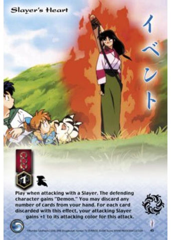 InuYasha TCG | Slayer's Heart - Jaki #45 | The Nerd Merchant