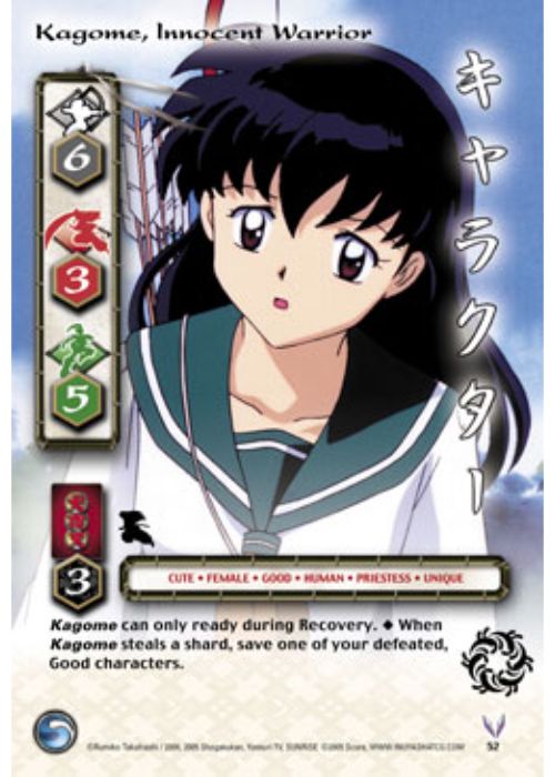 InuYasha TCG | Kagome, Innocent Warrior - Jaki #52 | The Nerd Merchant