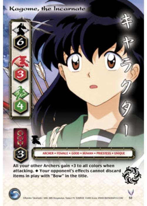 InuYasha TCG | Kagome, The Incarnate - Jaki #53 | The Nerd Merchant