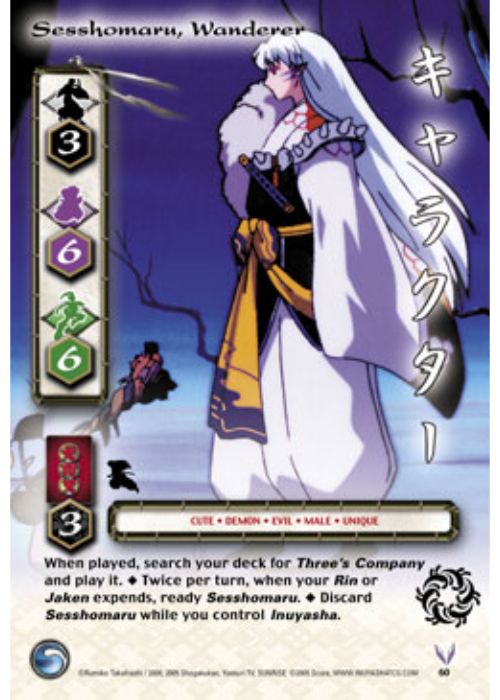 InuYasha TCG | Sesshomaru, Wanderer - Jaki #60 | The Nerd Merchant