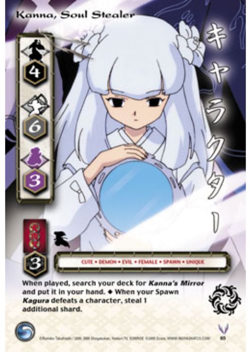 InuYasha TCG | Kanna, Soul Stealer - Jaki #65 | The Nerd Merchant