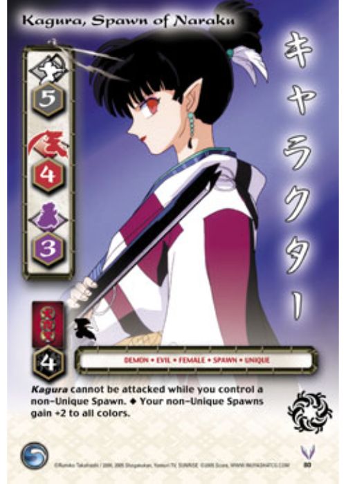 InuYasha TCG | Kagura, Spawn of Naraku - Jaki #80 | The Nerd Merchant