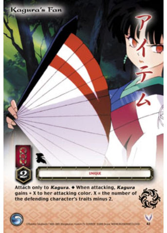 InuYasha TCG | Kagura's Fan - Jaki #82 | The Nerd Merchant