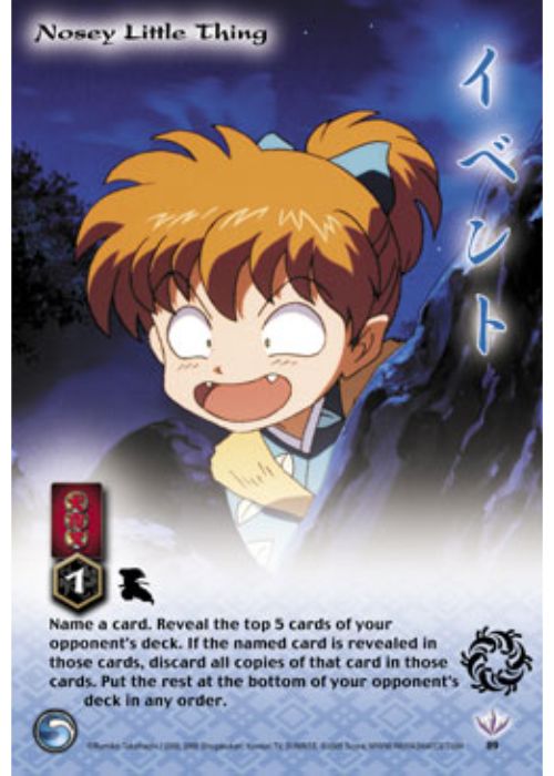 InuYasha TCG | Nosey Little Thing (Foil) - Jaki #89 | The Nerd Merchant