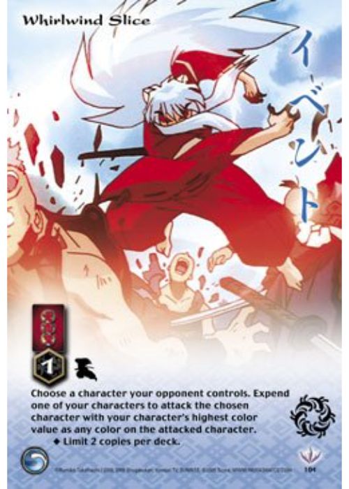 InuYasha TCG | Whirlwind Slice (Foil) - Jaki #104 | The Nerd Merchant