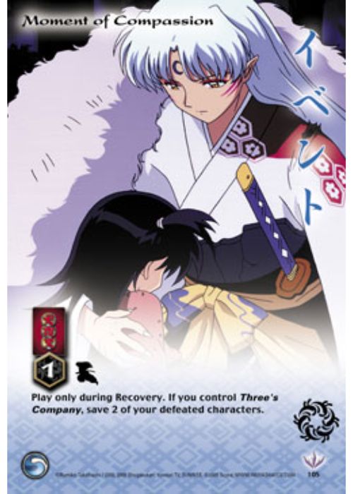 InuYasha TCG | Moment of Compassion (Foil) - Jaki #105 | The Nerd Merchant