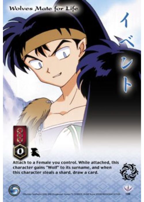 InuYasha TCG | Wolves Mate for Life (Foil) - Jaki #108 | The Nerd Merchant