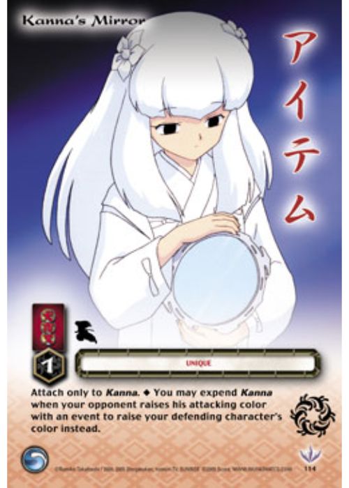 InuYasha TCG | Kanna's Mirror (Foil) - Jaki #114 | The Nerd Merchant