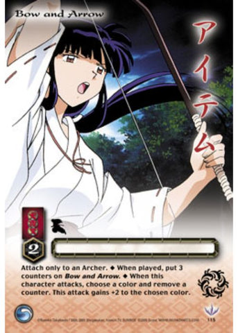 InuYasha TCG | Bow and Arrow (Foil) - Jaki #115 | The Nerd Merchant