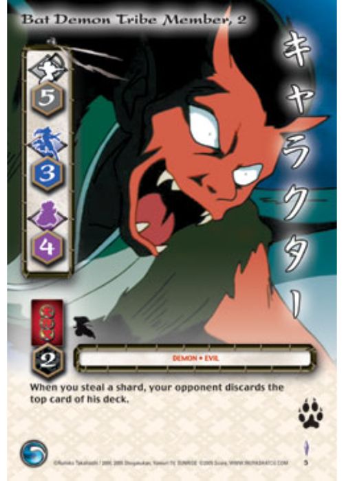 InuYasha TCG | Bat Demon Tribe Member, 2 - Kassen #5 | The Nerd Merchant