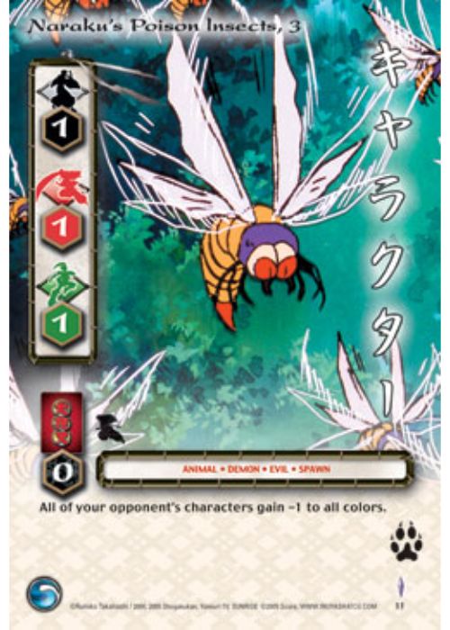 InuYasha TCG | Naraku's Poison Insects, 3 - Kassen #11 | The Nerd Merchant