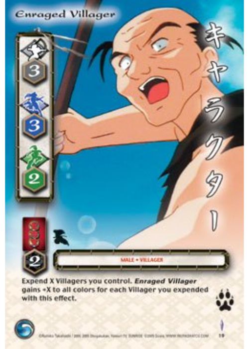 InuYasha TCG | Enraged Villager - Kassen #19 | The Nerd Merchant