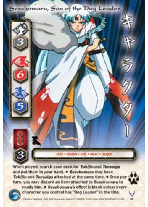 InuYasha TCG | Sesshomaru, Son of the Dog Leader - Kassen #46 | The Nerd Merchant