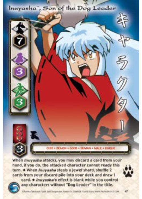 InuYasha TCG | Inuyasha, Son of the Dog Leader - Kassen #47 | The Nerd Merchant