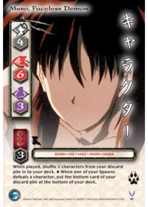 InuYasha TCG | Muso, Faceless Demon - Kassen #48 | The Nerd Merchant