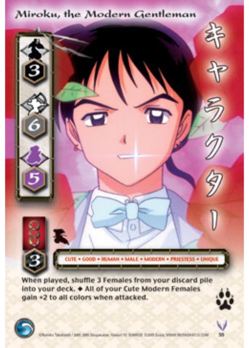 InuYasha TCG | Miroku, The Modern Gentleman - Kassen #55 | The Nerd Merchant