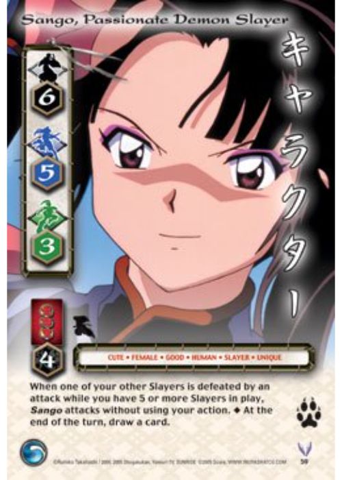 InuYasha TCG | Sango, Passionate Demon Slayer - Kassen #59 | The Nerd Merchant