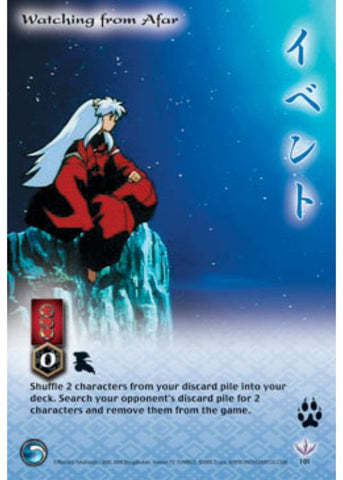 InuYasha TCG | Watching From Afar (Foil) - Kassen #101 | The Nerd Merchant