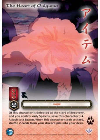 InuYasha TCG | The Heart of Onigumo (Foil) - Kassen #110 | The Nerd Merchant