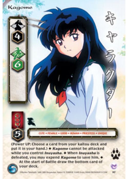 InuYasha TCG | Kagome (Foil) - Kassen #H2 | The Nerd Merchant