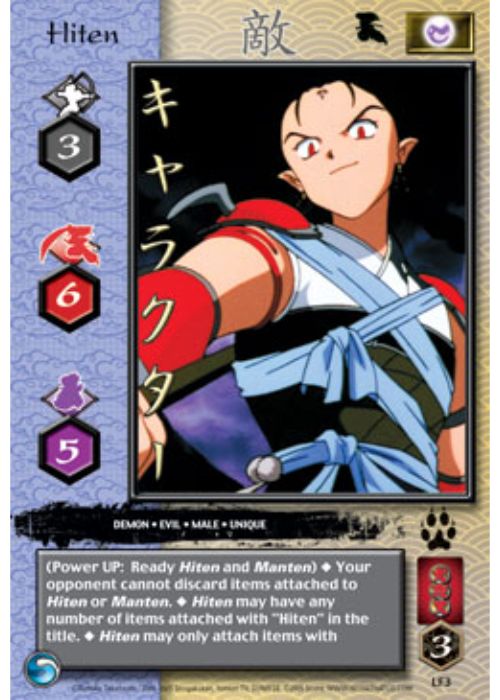 InuYasha TCG | Hiten, Legendary Foe (Foil) - Kassen #LF3 | The Nerd Merchant