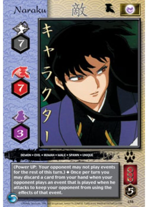 InuYasha TCG | Naraku, Legendary Foe (Foil) - Kassen #LF6 | The Nerd Merchant