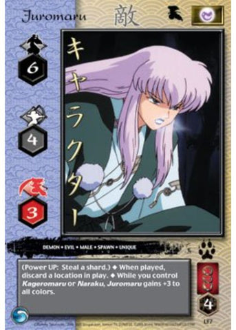 InuYasha TCG | Juromaru, Legendary Foe (Foil) - Kassen #LF7 | The Nerd Merchant