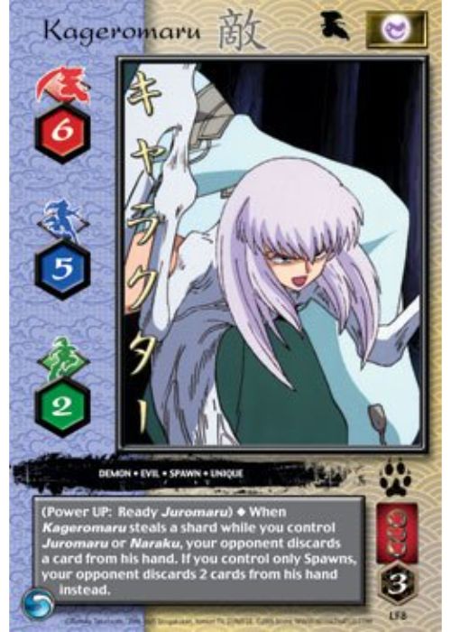 InuYasha TCG | Kageromaru, Legendary Foe (Foil) - Kassen #LF8 | The Nerd Merchant