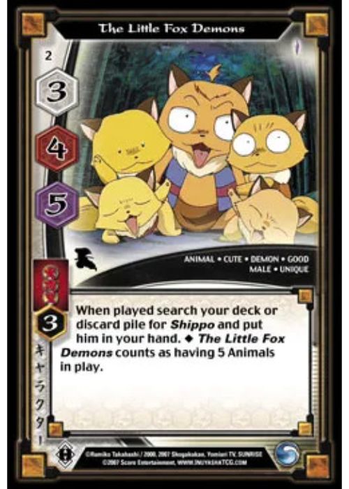 InuYasha TCG | The Little Fox Demons - Keshin #2 | The Nerd Merchat