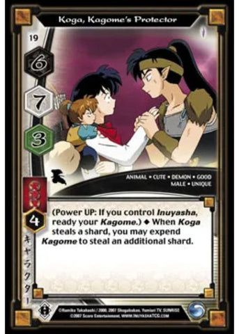 InuYasha TCG | Koga Kagome's Protector - Keshin #19 | The Nerd Merchat