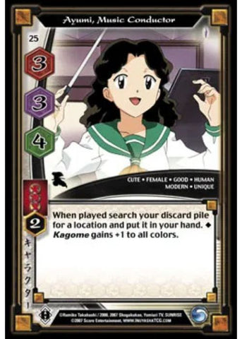 InuYasha TCG | Ayumi Music Conductor - Keshin #25 | The Nerd Merchat