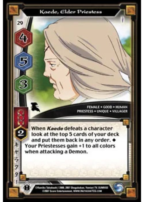 InuYasha TCG | Kaede Elder Priestess - Keshin #29 | The Nerd Merchat