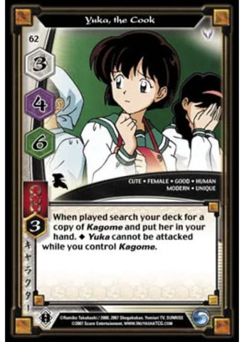 InuYasha TCG | Yuka The Cook - Keshin #62 | The Nerd Merchat