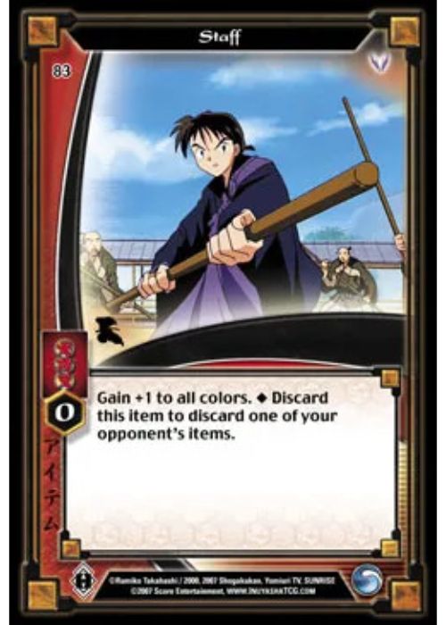 InuYasha TCG | Staff - Keshin #83 | The Nerd Merchat