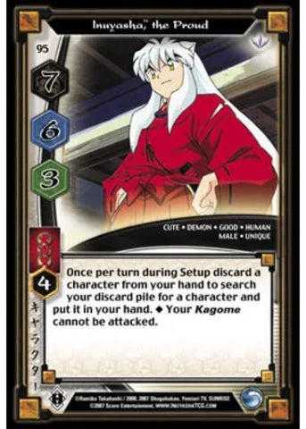 InuYasha TCG | Inuyasha The Proud (Foil)  - Keshin #95 | The Nerd Merchat