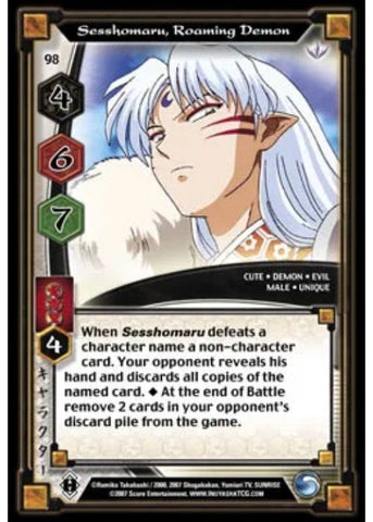 InuYasha TCG | Sesshomaru Roaming Demon (Foil)  - Keshin #98 | The Nerd Merchat