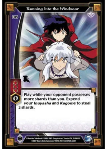 InuYasha TCG | Running Into the Windscar (Foil)  - Keshin #105 | The Nerd Merchat