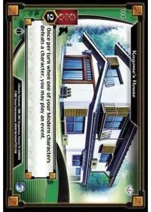 InuYasha TCG | Kagome's House (Foil)  - Keshin #114 | The Nerd Merchat