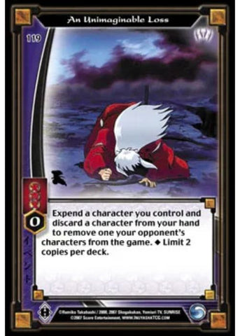 InuYasha TCG | An Unimaginable Loss (Foil)  - Keshin #119 | The Nerd Merchat