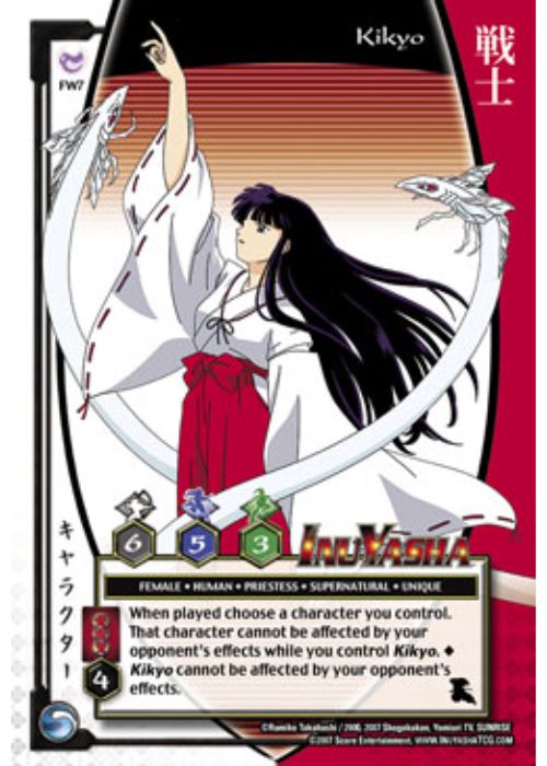 InuYasha TCG | Kikyo (Foil) - Keshin #FW7 | The Nerd Merchat