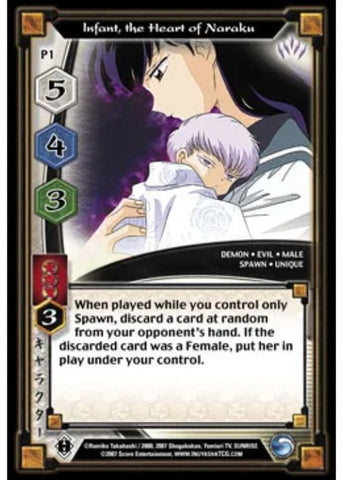 InuYasha TCG | Infant The Heart of Naraku (Foil)  - Keshin #P1 | The Nerd Merchat