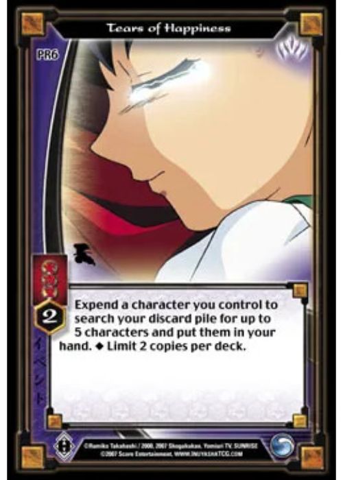 InuYasha TCG | Tears of Happiness (Foil)  - Keshin #PR6 | The Nerd Merchat