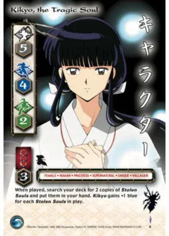 InuYasha TCG | Kikyo The Tragic Soul - Kijin #6 | The Nerd Merchant