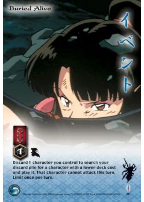 InuYasha TCG | Buried Alive - Kijin #20 | The Nerd Merchant